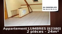A louer - appartement - LUMBRES (62380) - 2 pièces - 24m²