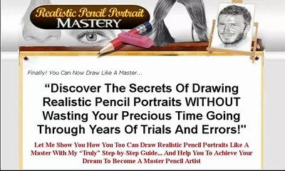 Realistic pencil drawing tutorial - Realistic Pencil Portrait Mastery