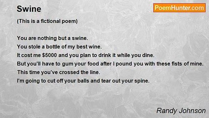 Randy Johnson - Swine