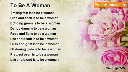 hafiz qasim - To Be A Woman