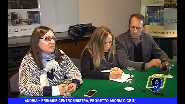 ANDRIA | Primarie centrosinistra, Progetto Andria dice sì
