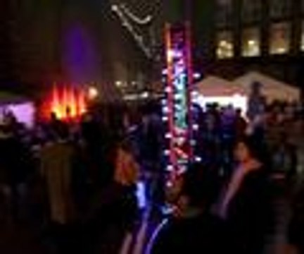 Manhattan köprüsü tuval oldu