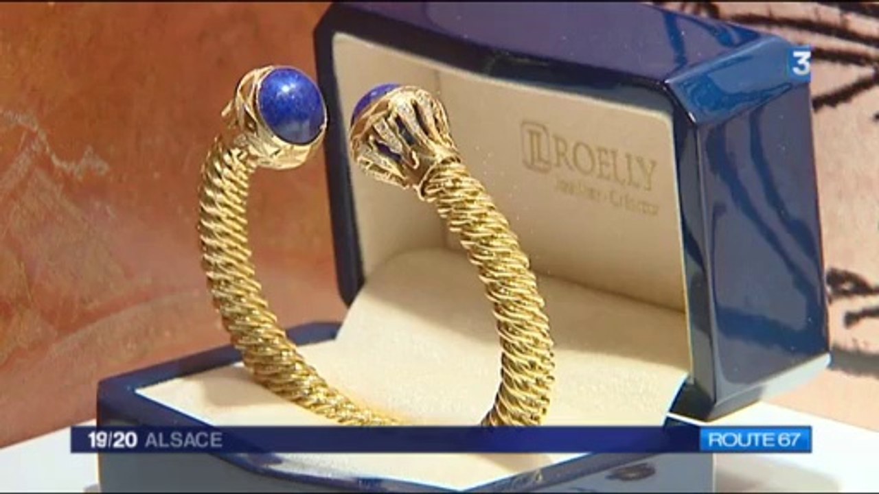Jean Louis Roelly, Joaillier Créateur à Sélestat F-67600 (vidéo diffusée le 06-11-2014 sur F3)