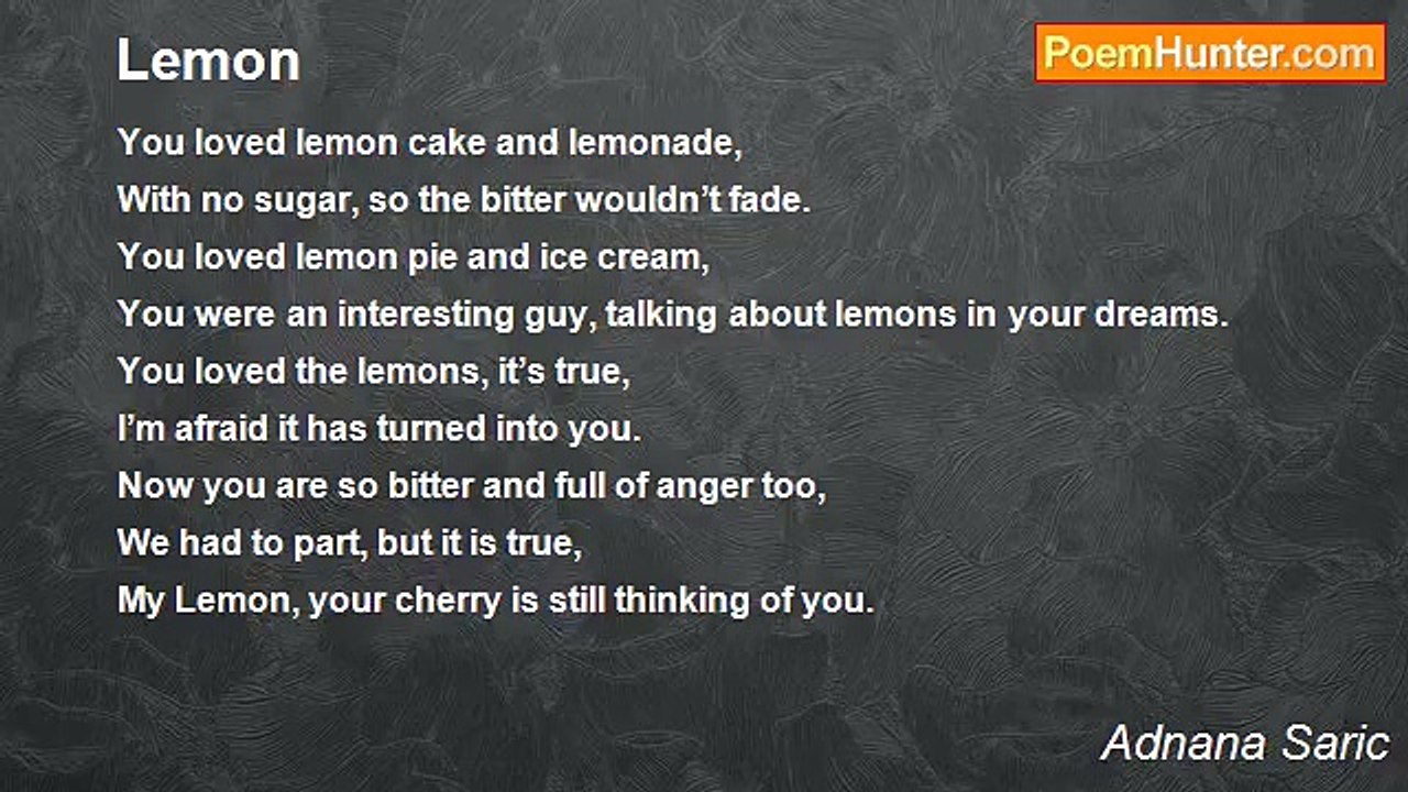 Adnana Saric - Lemon