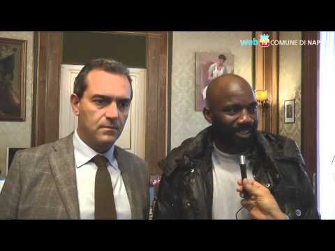 Napoli - Karim e Ibra, l'esempio civico di due immigrati (06.11.14)