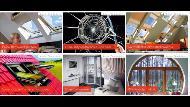Jakie okna wybrać - okna dachowe okna do domu