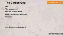 Forrest Hainline - The Garden God