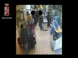Messina - Preso il rapinatore al supermercato (06.11.14)