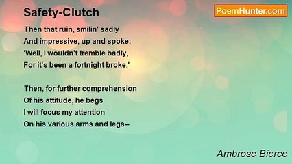 Ambrose Bierce - Safety-Clutch