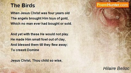 Hilaire Belloc - The Birds