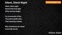 William Blake - Silent, Silent Night