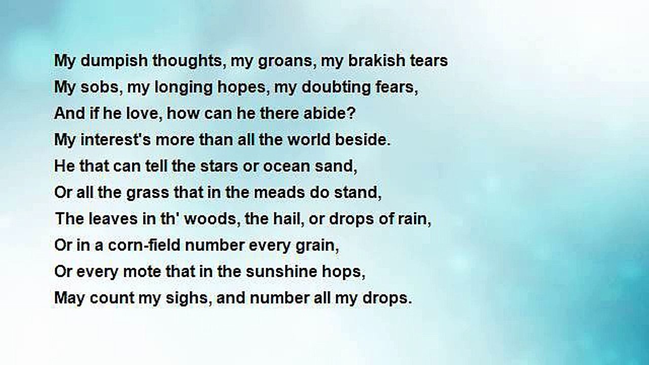 Anne Bradstreet - Another