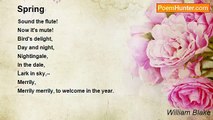 William Blake - Spring