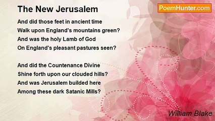 William Blake - The New Jerusalem