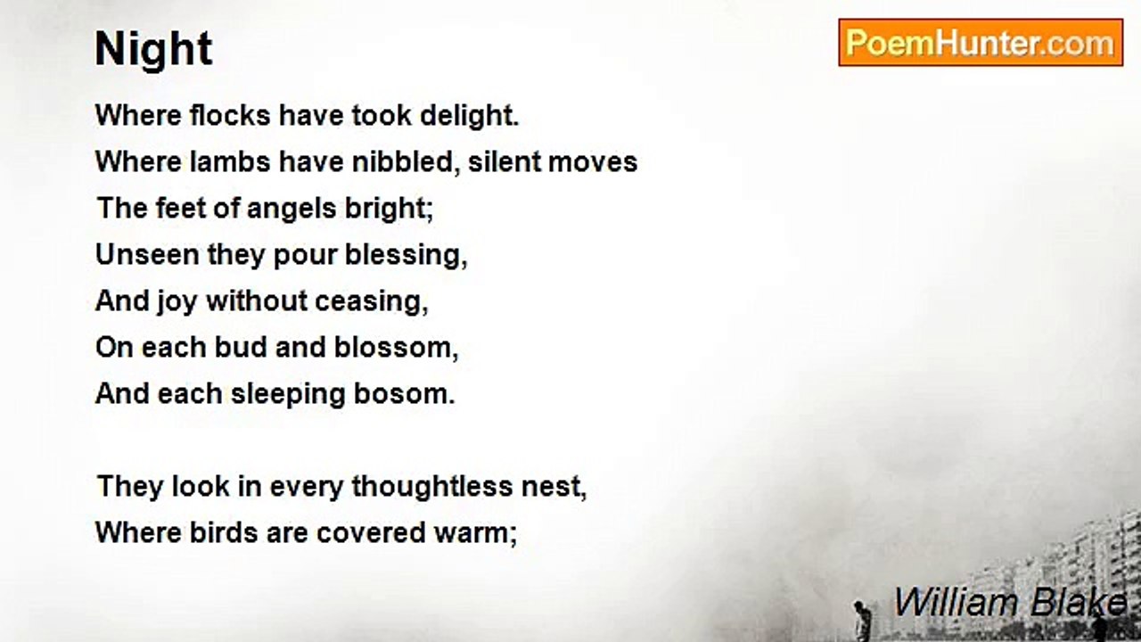 William Blake - Night