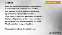 Rupert Brooke - Clouds