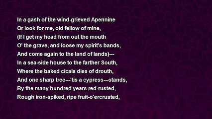 Robert Browning - De Gustibus---