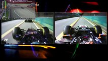 F1 2014-Jean-éric Vergne Flatout last laps-Singapour GP