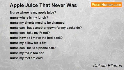 Dakota Ellerton - Apple Juice That Never Was