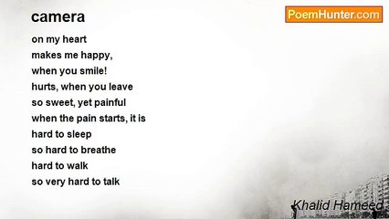 Khalid Hameed - camera