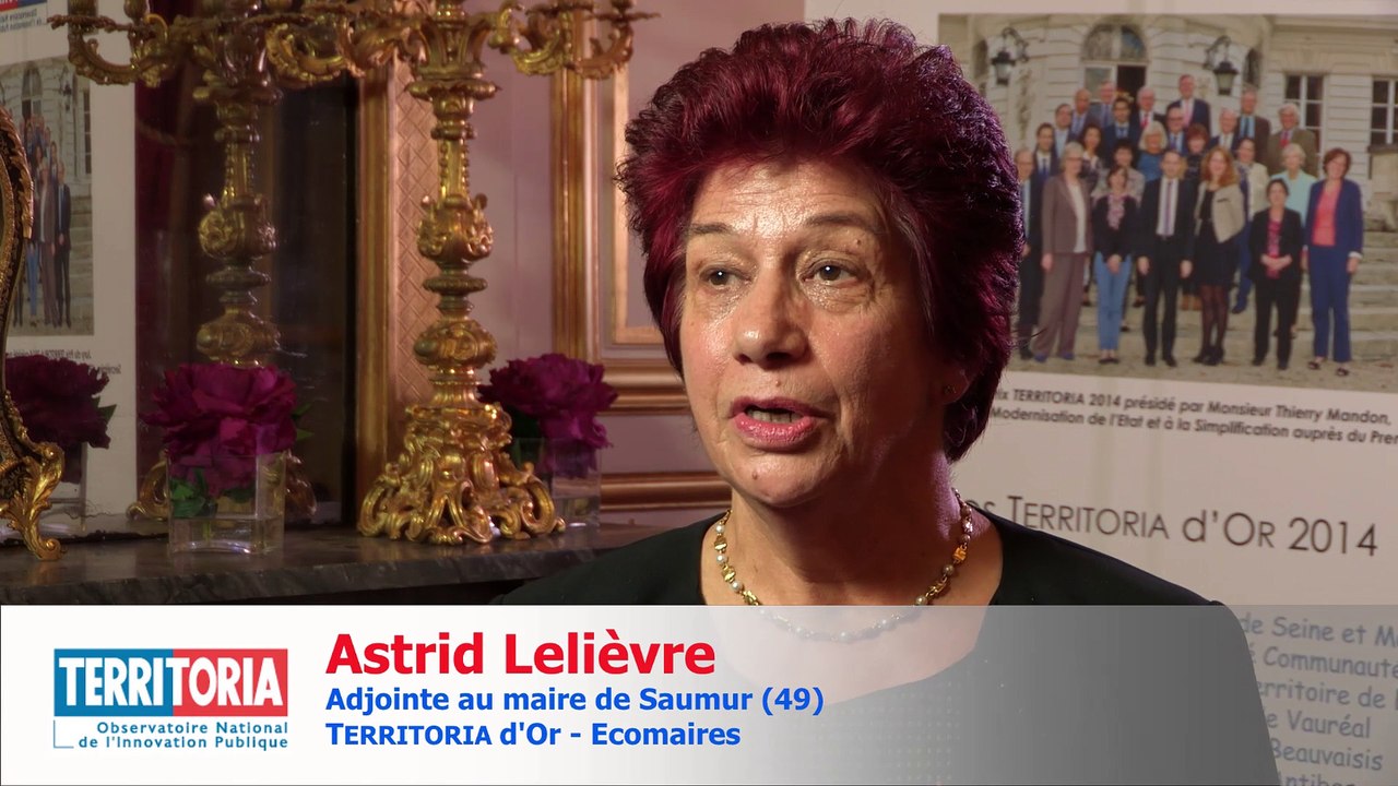 TERRITORIA 2014 : Astrid LELIEVRE, Adjointe au Maire de Saumur