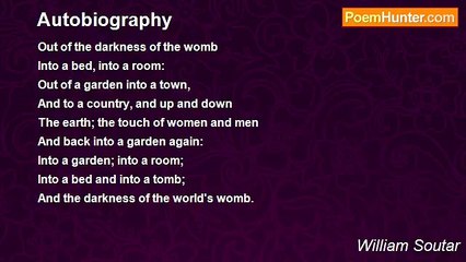 William Soutar - Autobiography