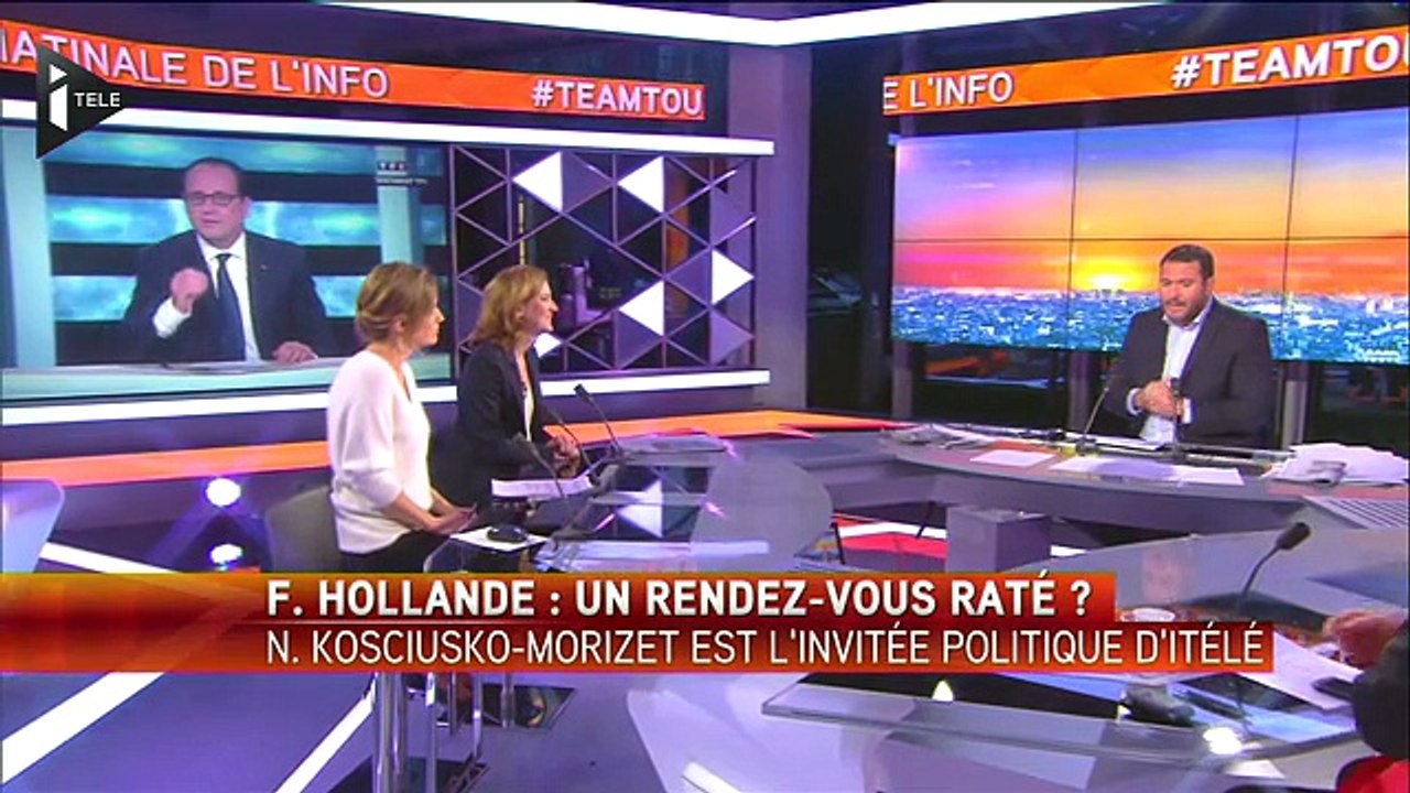 Nathalie Kosciusko-Morizet, invitée politique d'iTele, le 07/11/2014