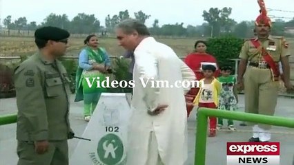 PTI Vs Chairman Shah Mehmood Qureshi Cross INDIA Wahga Border Without Permission -- videosvimc.om