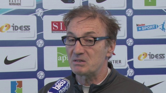 Avant Brest - HAC, interview d'Erick Mombaerts