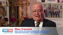 TERRITORIA 2014 : Marc FRANCINA, Député de Haute Savoie et Maire d'Evian-Les-Bains