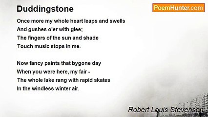 Robert Louis Stevenson - Duddingstone
