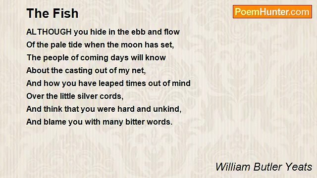William Butler Yeats - The Fish