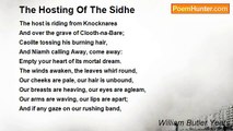 William Butler Yeats - The Hosting Of The Sidhe