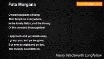 Henry Wadsworth Longfellow - Fata Morgana