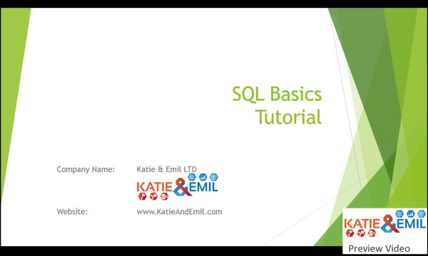 SQL Basics Tutorial for Beginners Video Example SQL Server 2012