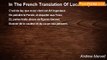 Andrew Marvell - In The French Translation Of Lucan, By Monsieur De Brebeuf Are These Verses