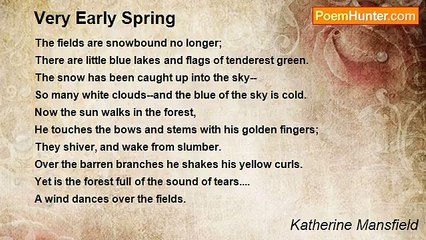 Katherine Mansfield - Very Early Spring