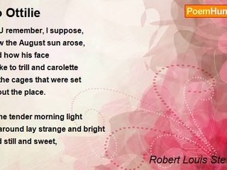 Robert Louis Stevenson - To Ottilie