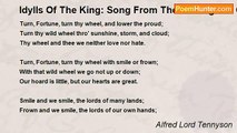 Alfred Lord Tennyson - Idylls Of The King: Song From The Marriage Of Geraint