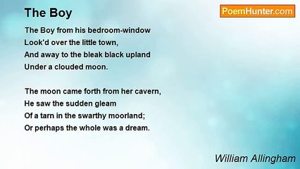 William Allingham - The Boy