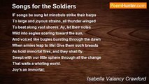 Isabella Valancy Crawford - Songs for the Soldiers