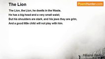 Hilaire Belloc - The Lion