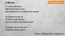 Henry Wadsworth Longfellow - L'Envoi