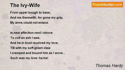 Thomas Hardy - The Ivy-Wife