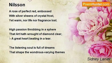 Sidney Lanier - Nilsson