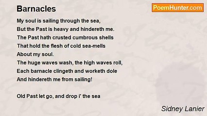 Sidney Lanier - Barnacles
