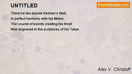 Alex V. Christoff - UNTITLED