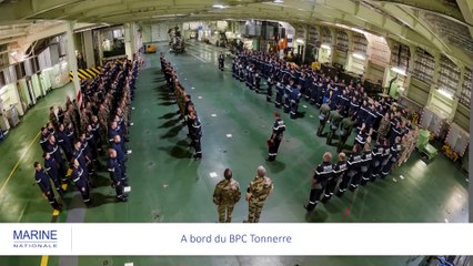 Accéléré à bord du BPC Tonnerre