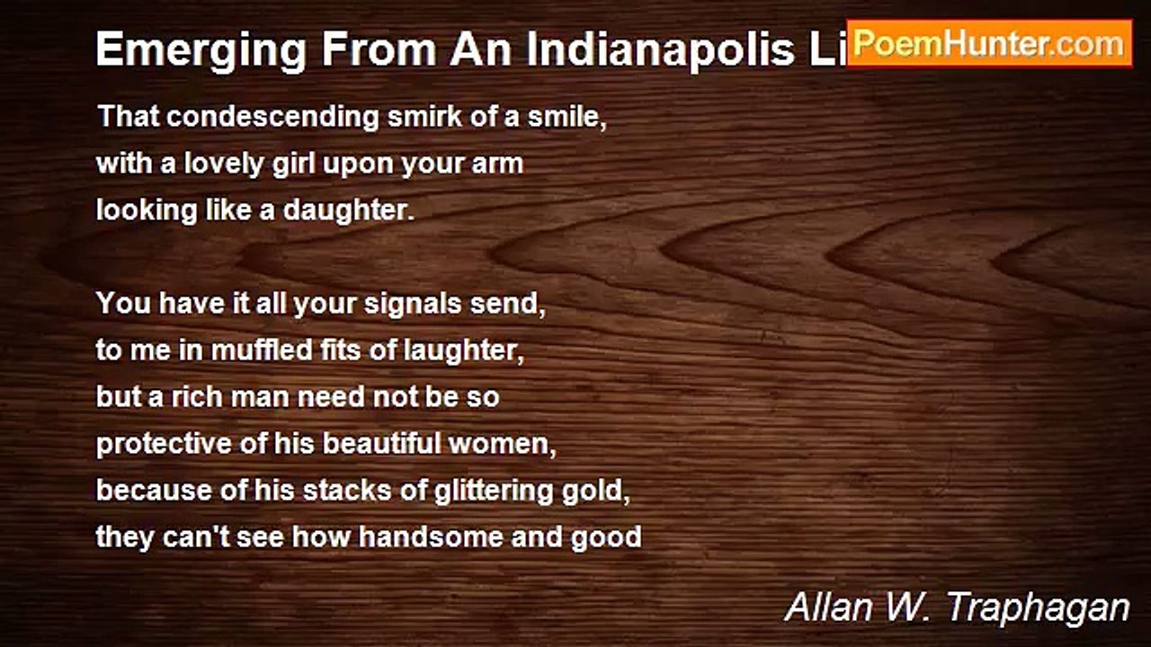 Allan W. Traphagan - Emerging From An Indianapolis Limousine