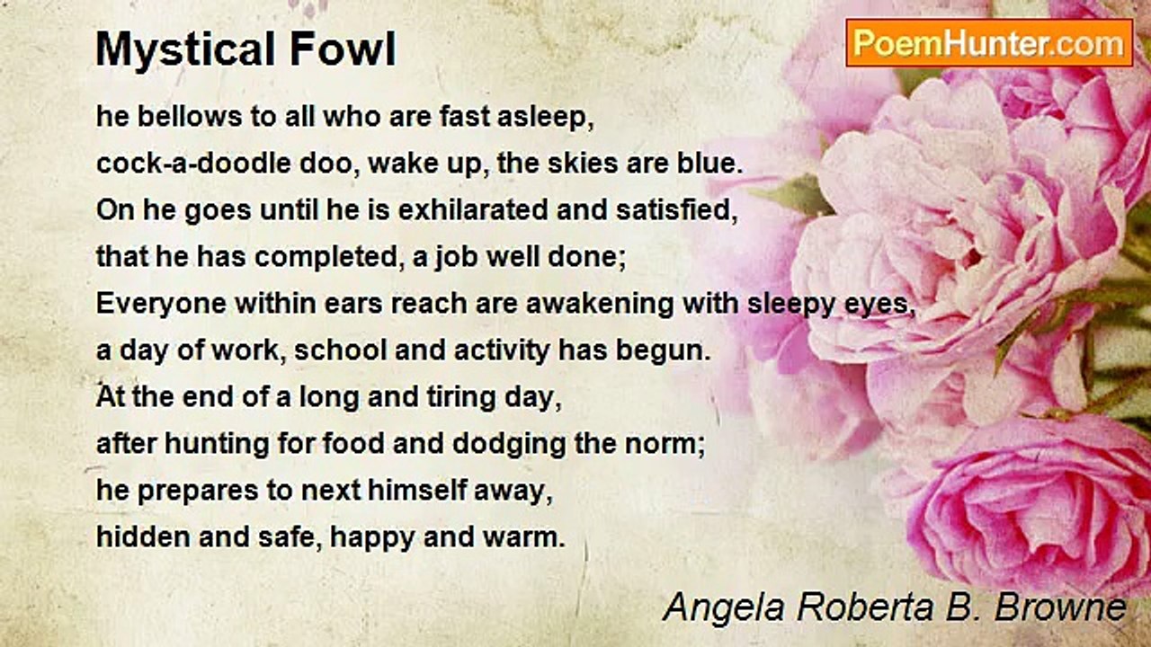 Angela Roberta B. Browne - Mystical Fowl